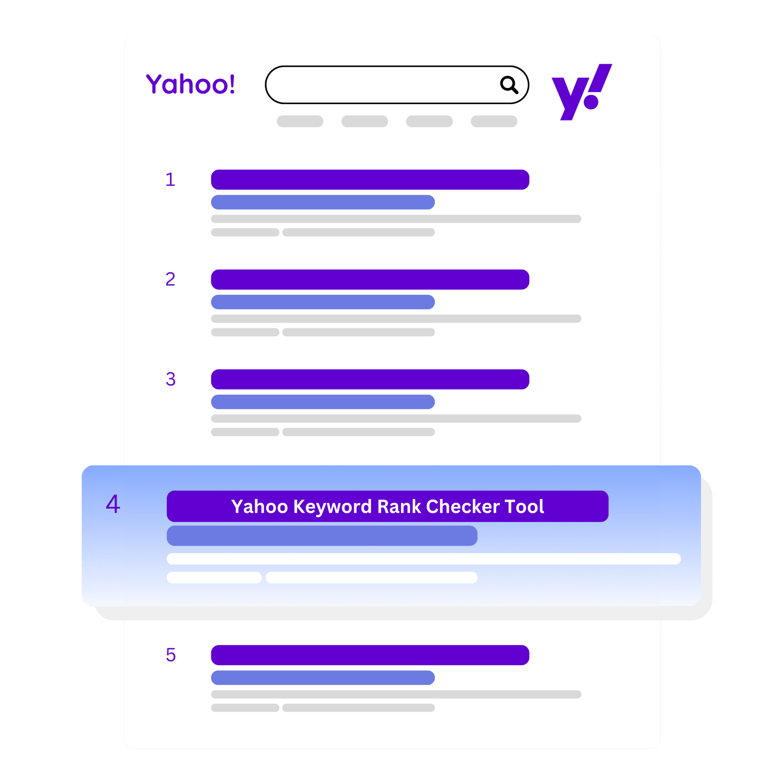 Yahoo Keyword Rank Checker